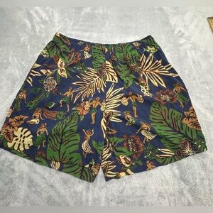 Polo Sport Ralph Lauren Swim Trunks Mens XXL Hawaiian Hula Girl Graphic Tropical